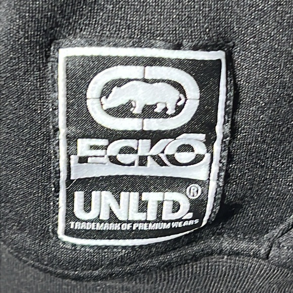 Ecko unltd a flash black hoodie size XL - Picture 8 of 13